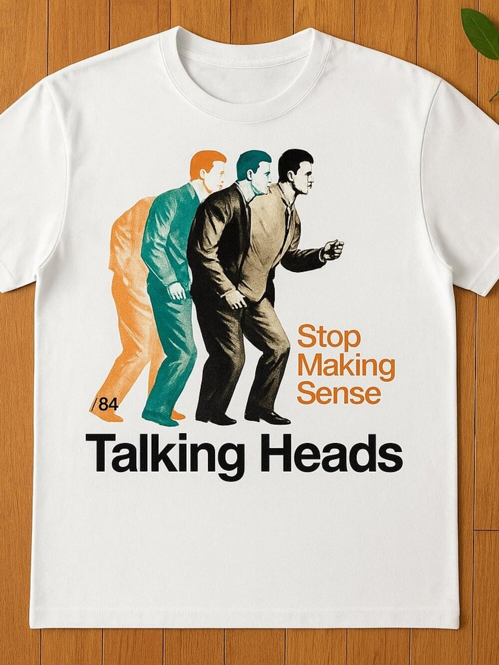 Talking Heads Stop Making Sense Graphic T-Shirt – Retro Music Tee